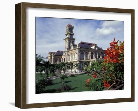 Magnificent Seven Mansions, Port of Spain, Trinidad, Caribbean-Greg Johnston-Framed Photographic Print