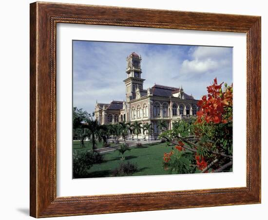 Magnificent Seven Mansions, Port of Spain, Trinidad, Caribbean-Greg Johnston-Framed Photographic Print