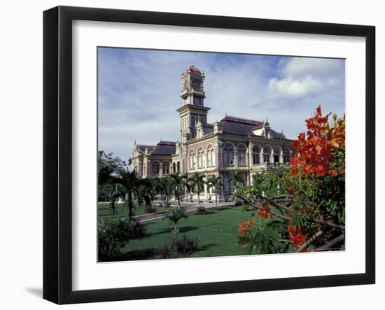 Magnificent Seven Mansions, Port of Spain, Trinidad, Caribbean-Greg Johnston-Framed Photographic Print