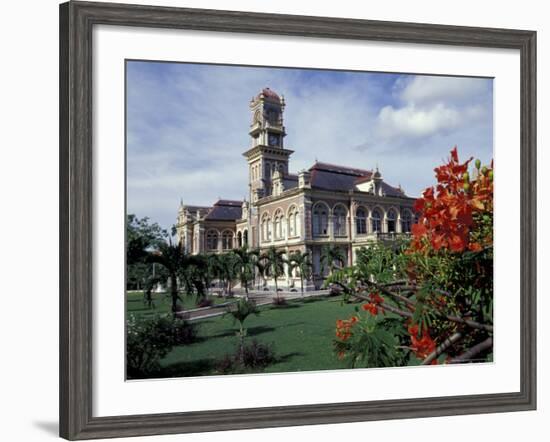 Magnificent Seven Mansions, Port of Spain, Trinidad, Caribbean-Greg Johnston-Framed Photographic Print