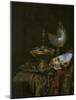 Magnificent Still Life With Holbein Bowl, Nautilus And Glass Cup And Fruit Bowl, 1678-Willem Kalf-Mounted Giclee Print