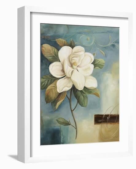 Magnolia Abstract I-Lisa Audit-Framed Giclee Print