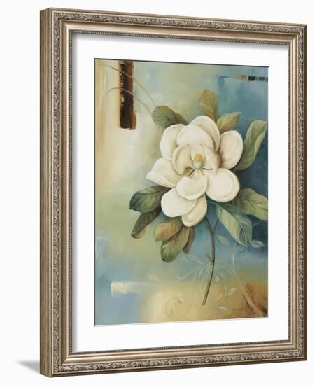 Magnolia Abstract II-Lisa Audit-Framed Giclee Print