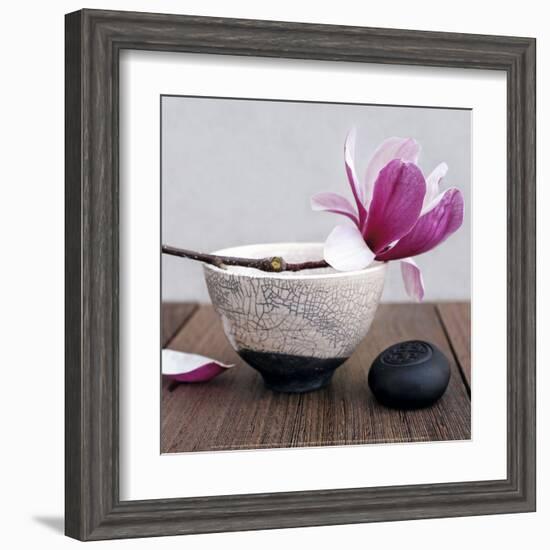 Magnolia and Bowl-Amelie Vuillon-Framed Art Print