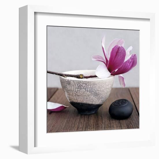 Magnolia and Bowl-Amelie Vuillon-Framed Art Print