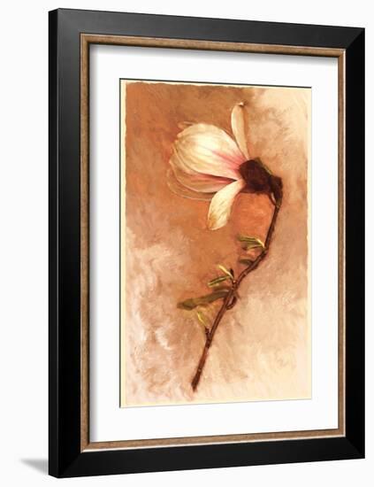 Magnolia and Cream I-Richard Sutton-Framed Art Print