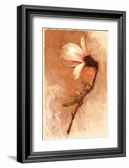 Magnolia and Cream I-Richard Sutton-Framed Art Print