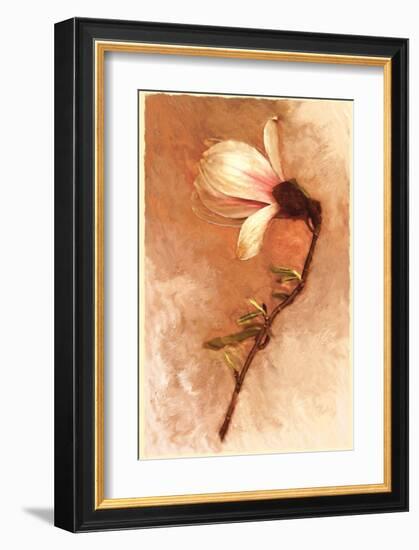 Magnolia and Cream I-Richard Sutton-Framed Art Print
