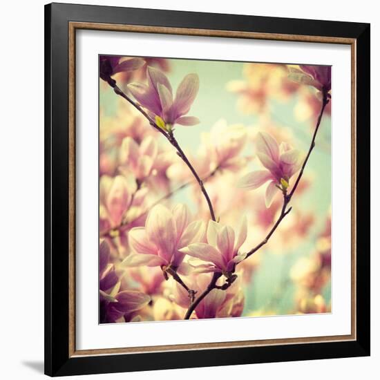 Magnolia Bloom I-Irene Suchocki-Framed Giclee Print