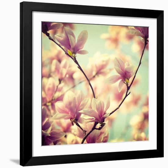 Magnolia Bloom I-Irene Suchocki-Framed Giclee Print