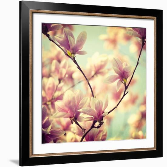 Magnolia Bloom I-Irene Suchocki-Framed Giclee Print