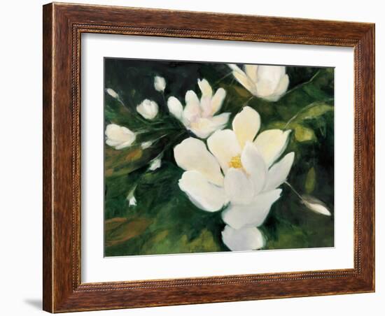 Magnolia Blooms-Julia Purinton-Framed Art Print