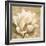 Magnolia Blossom on Script-Albena Hristova-Framed Art Print