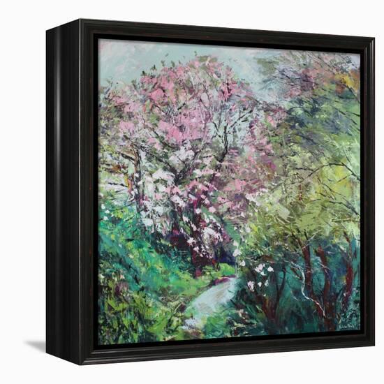 Magnolia Blossom-Sylvia Paul-Framed Premier Image Canvas