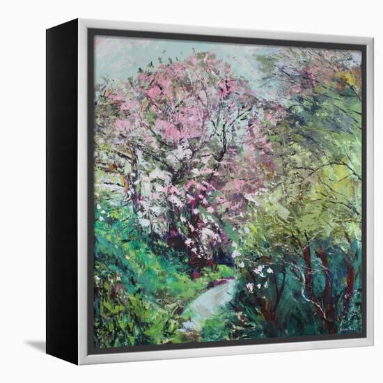 Magnolia Blossom-Sylvia Paul-Framed Premier Image Canvas