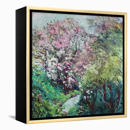 Magnolia Blossom-Sylvia Paul-Framed Premier Image Canvas