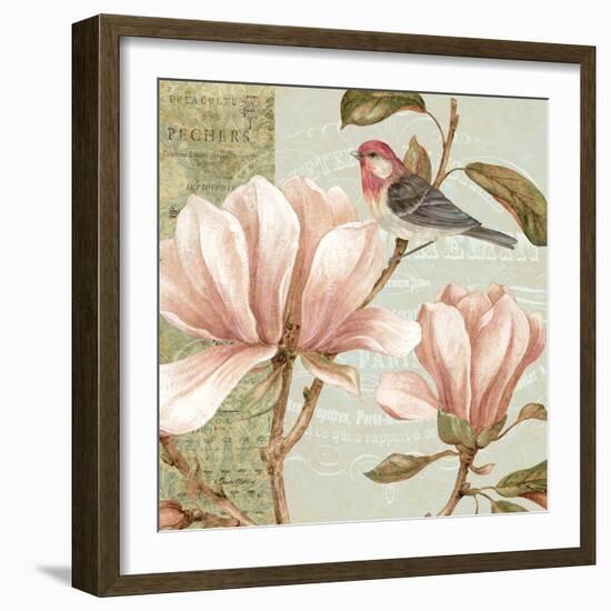 Magnolia Collage I-Pamela Gladding-Framed Art Print