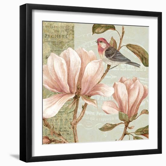 Magnolia Collage I-Pamela Gladding-Framed Art Print