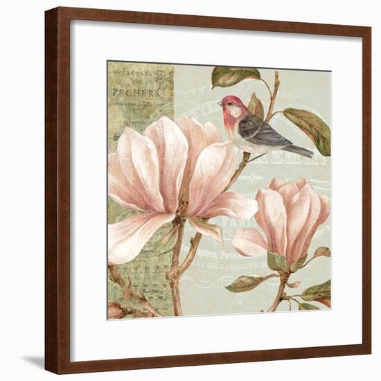 Magnolia Collage I-Pamela Gladding-Framed Art Print