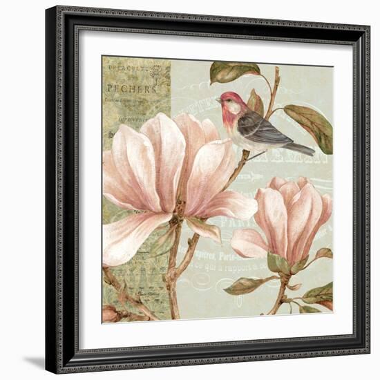 Magnolia Collage I-Pamela Gladding-Framed Art Print