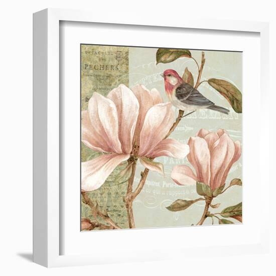 Magnolia Collage I-Pamela Gladding-Framed Art Print