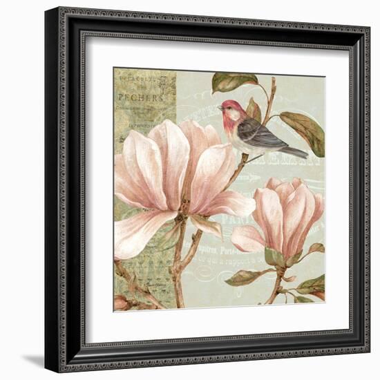 Magnolia Collage I-Pamela Gladding-Framed Art Print