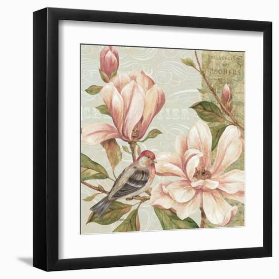 Magnolia Collage II-Pamela Gladding-Framed Art Print