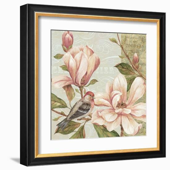 Magnolia Collage II-Pamela Gladding-Framed Art Print