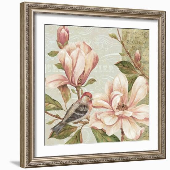 Magnolia Collage II-Pamela Gladding-Framed Art Print