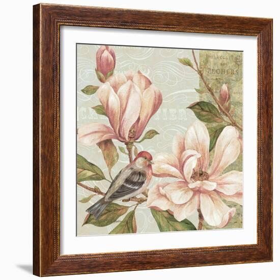 Magnolia Collage II-Pamela Gladding-Framed Art Print