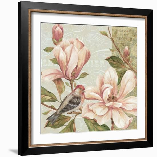 Magnolia Collage II-Pamela Gladding-Framed Art Print