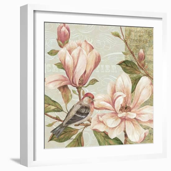 Magnolia Collage II-Pamela Gladding-Framed Art Print