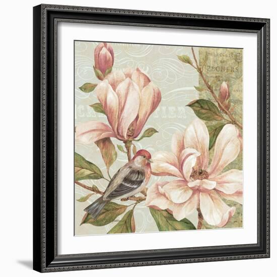 Magnolia Collage II-Pamela Gladding-Framed Art Print