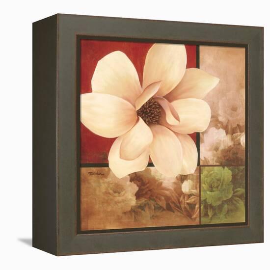 Magnolia Collage-TC Chiu-Framed Stretched Canvas