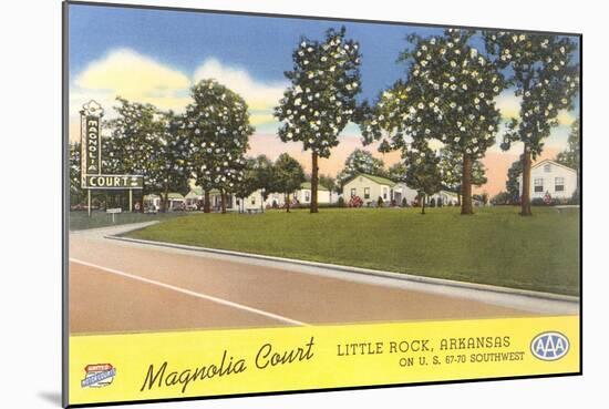Magnolia Court, Little Rock, Arkansas-null-Mounted Art Print