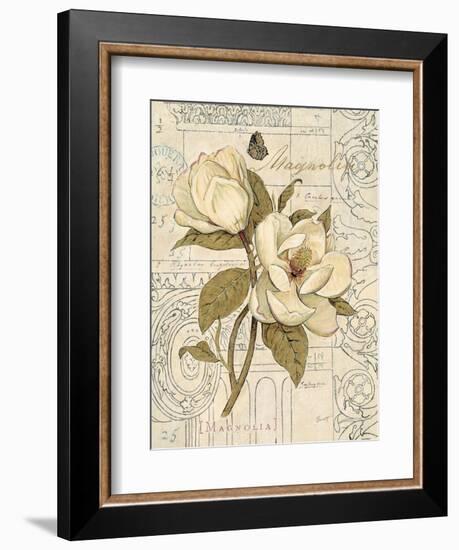 Magnolia Etching-Chad Barrett-Framed Art Print