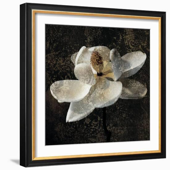 Magnolia II-John Seba-Framed Art Print