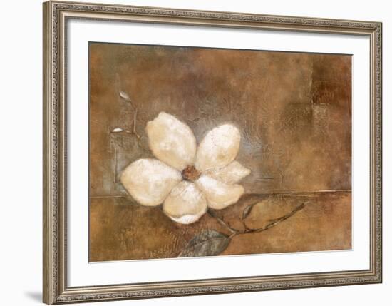 Magnolia in Bloom-Carmen Dolce-Framed Art Print