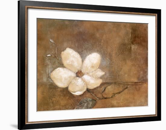 Magnolia in Bloom-Carmen Dolce-Framed Art Print