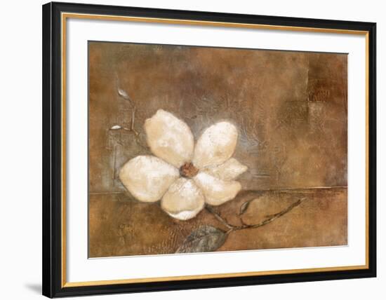 Magnolia in Bloom-Carmen Dolce-Framed Art Print