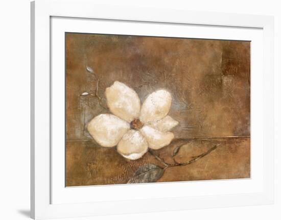 Magnolia in Bloom-Carmen Dolce-Framed Art Print