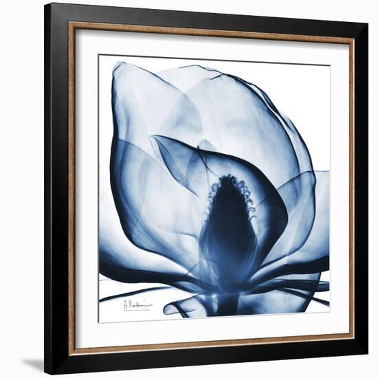 Magnolia Indigo-Albert Koetsier-Framed Premium Giclee Print