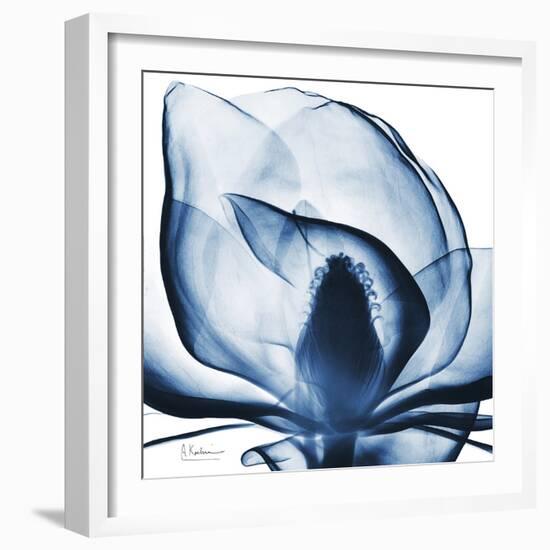 Magnolia Indigo-Albert Koetsier-Framed Premium Giclee Print