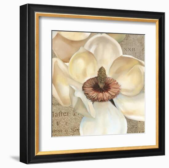 Magnolia Masterpiece I-Louise Montillio-Framed Art Print