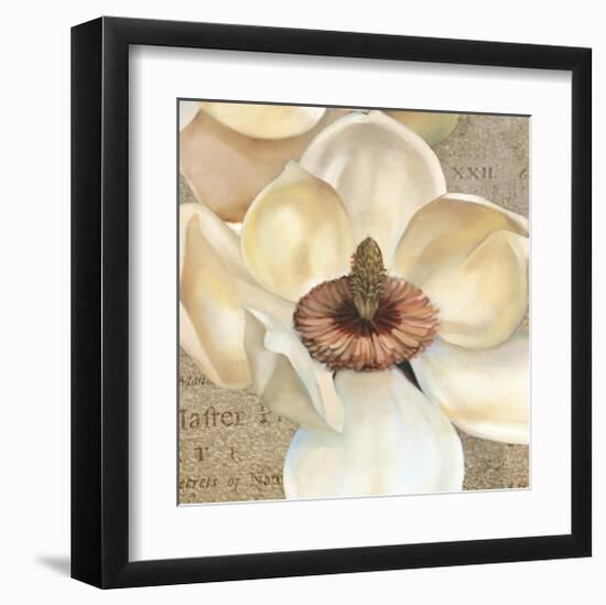 Magnolia Masterpiece I-Louise Montillio-Framed Art Print