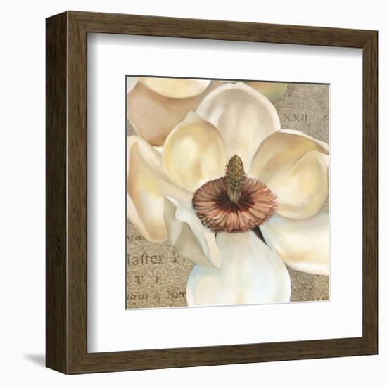 Magnolia Masterpiece I-Louise Montillio-Framed Art Print