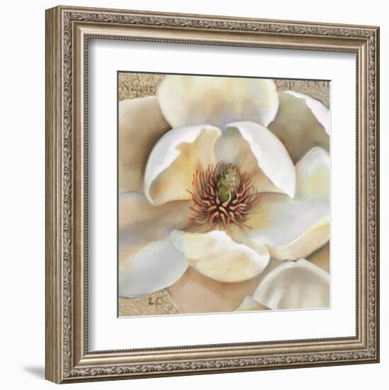 Magnolia Masterpiece II-Louise Montillio-Framed Art Print