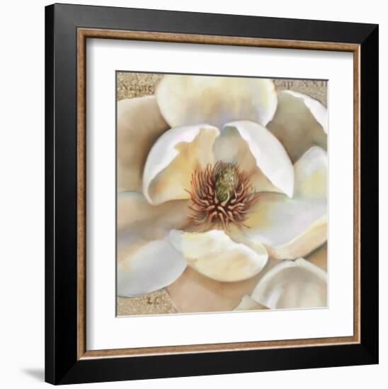 Magnolia Masterpiece II-Louise Montillio-Framed Art Print