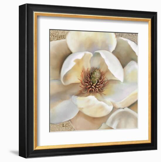 Magnolia Masterpiece II-Louise Montillio-Framed Art Print