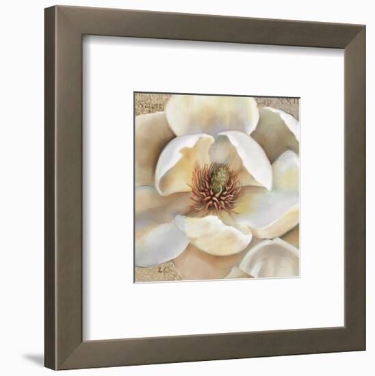 Magnolia Masterpiece II-Louise Montillio-Framed Art Print